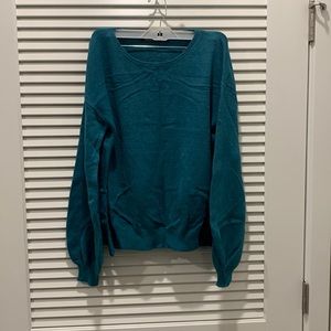 Teal Cardigan